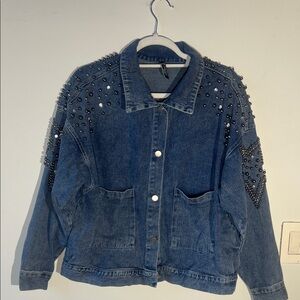 Studded Denim Jacket